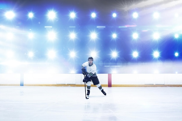 Composite image of hockey