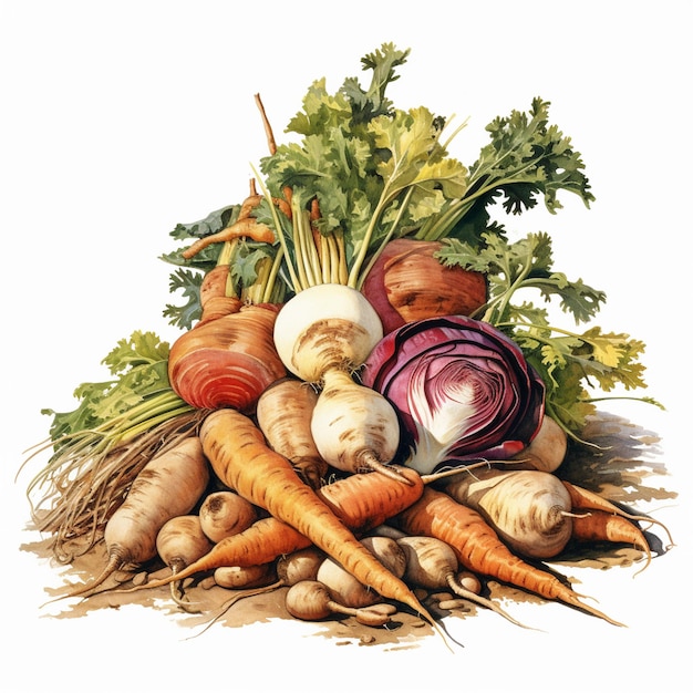 Composition of different vegetables closeup