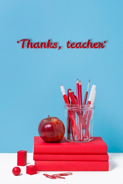 Фото Композиция для благодарности учителю с благодарственным письмом