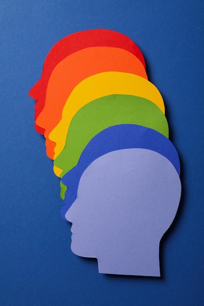 Композиция для концепции сообщества Pride и LGBTQ