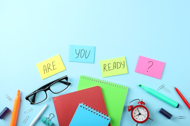 composition on the theme are you ready for exams top view