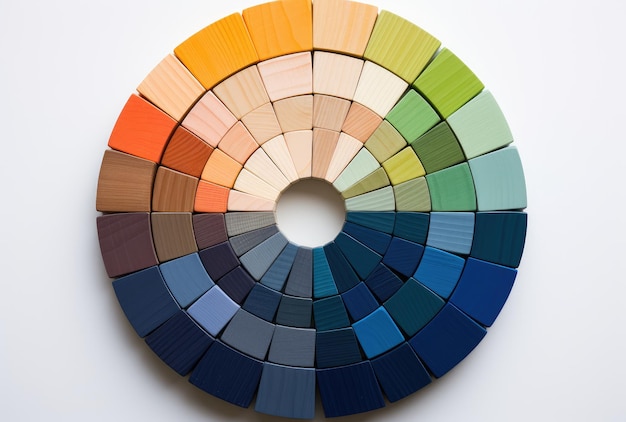 Обширная палитра цветовых колес для вдохновения дизайна