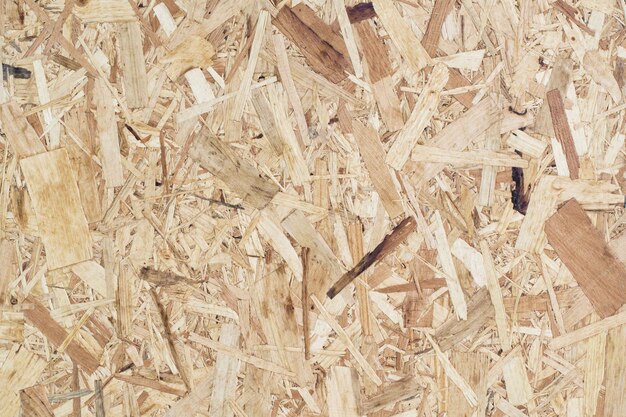 Photo compressed wood chips texture.