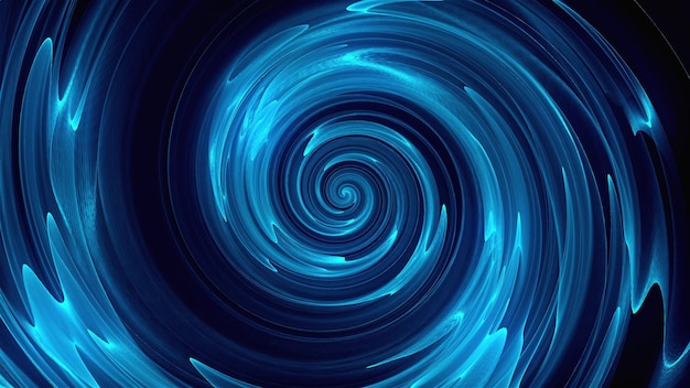 computer generated background with abstract spiral 3d rendering funnel of liquid with waves