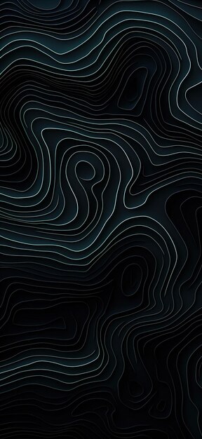 a computer generated image of a black and blue abstract background