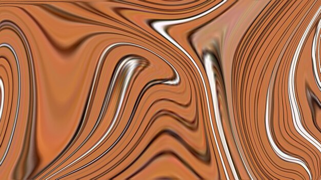 A computer generated image of a brown and orange striped surface