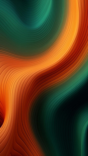 A computer generated image of wavy lines