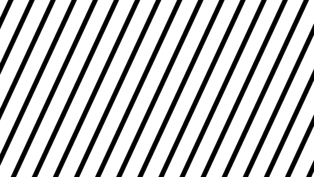 Computer generated white to black through slanted stripes 3d rendering of abstract background