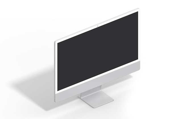 A computer monitor with a black screen that says'i'm not a computer '