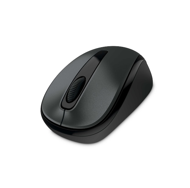 Computer mouse isolated