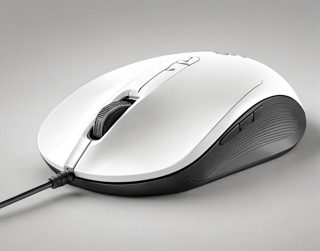 a computer mouse with a mouse pad