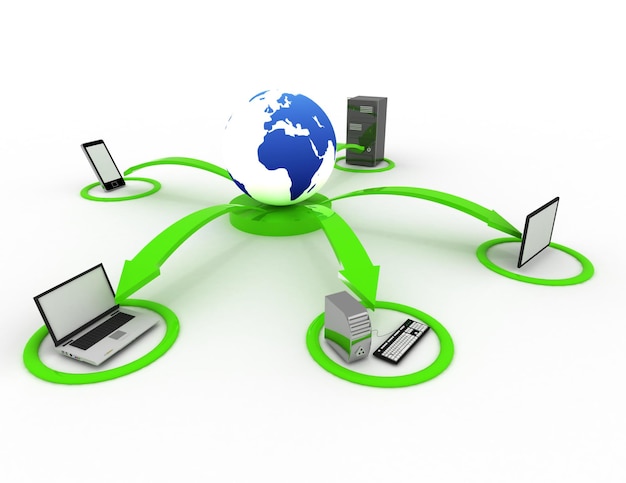 컴퓨터 네트워크 및 인터넷 통신 개념