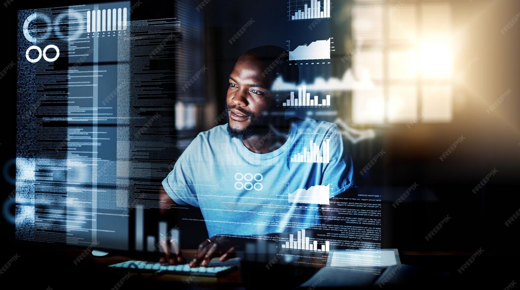Premium Photo | Computer programmer software developer or engineer ...