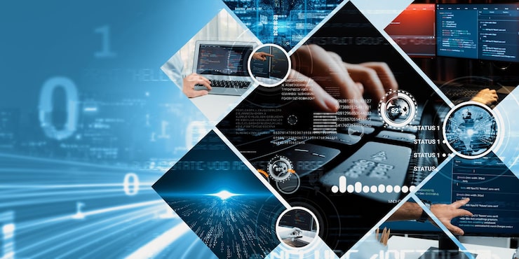 Photo computer programming coding and ai artificial intelligence nlp data development