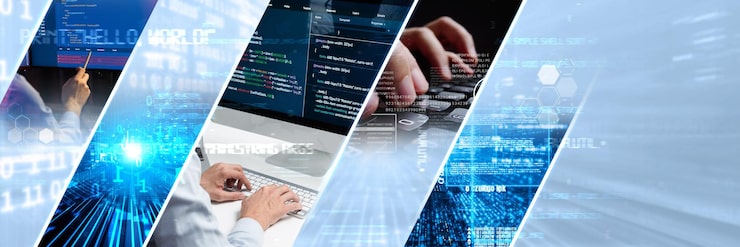 Photo computer programming coding and ai artificial intelligence nlp data development