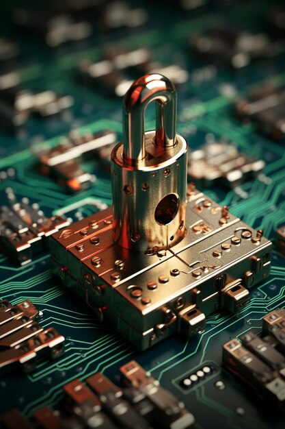 computer security HD 8K wallpaper Stock Photographic Image