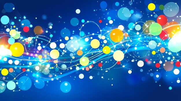 computers utilize geometric digital connection structure business intelligence technology background binary code algorithms enhanced by deep learning abstract 3d rendering stock