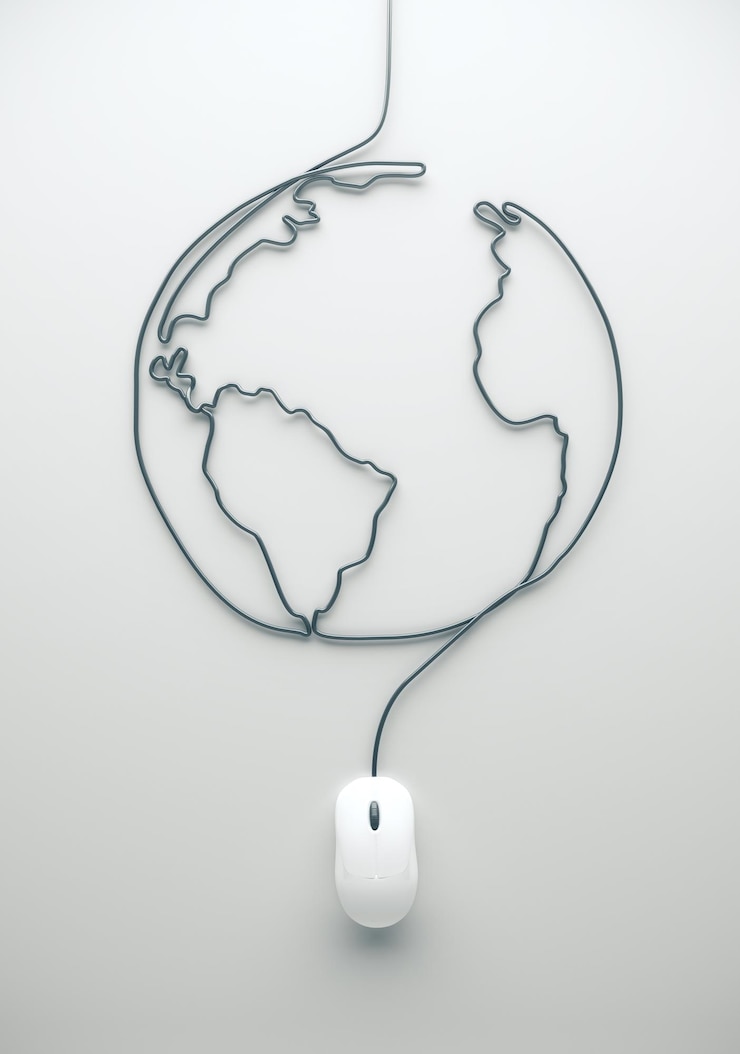 Foto computing- en netwakingconcept