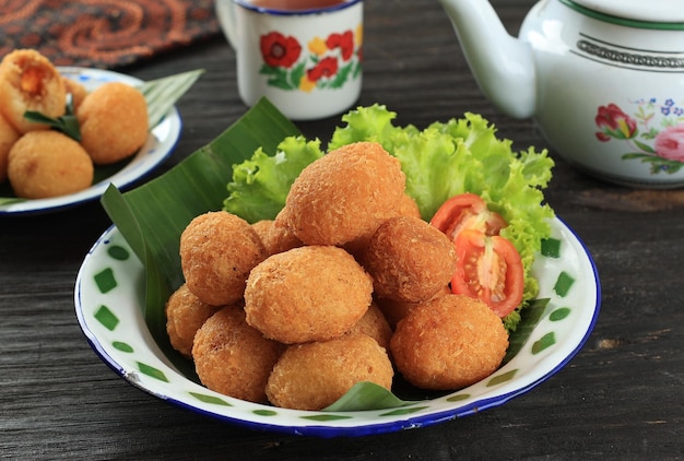 Comro or Combro Onjom di Jero Bandung Traditional Fritter