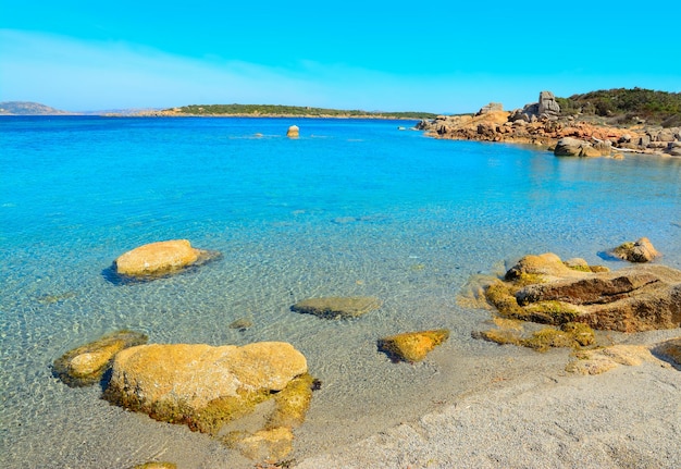 Conca Verde beach on a clear day Sardinia