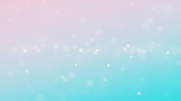 concept abstract of defocus blur bokeh pastel pink and blue background. 3d render