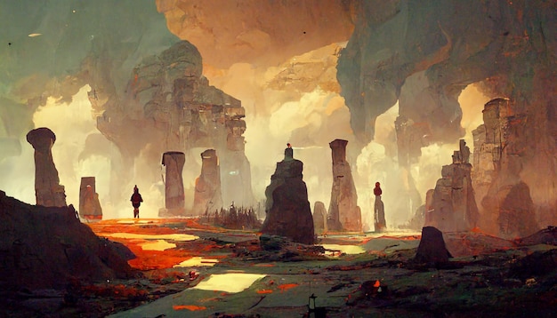 Concept Art Background Image Illustration