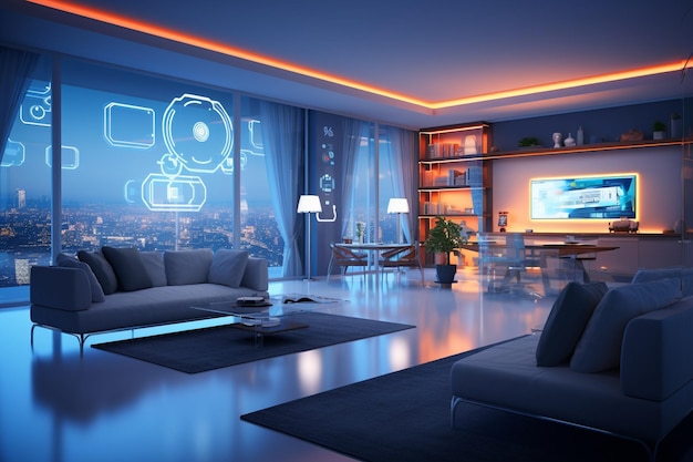 Concept of artificial intelligence and home automation