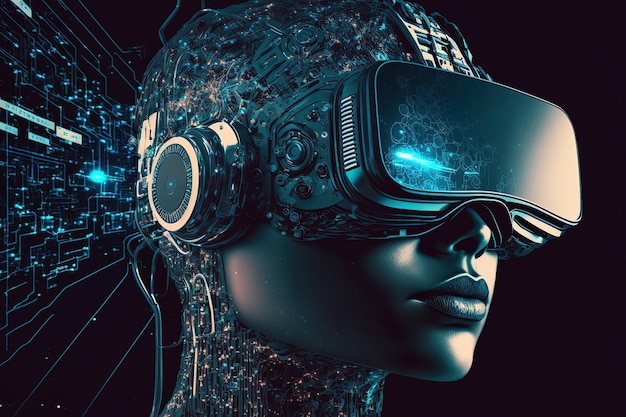 Concept of artificial intelligence and virtual reality