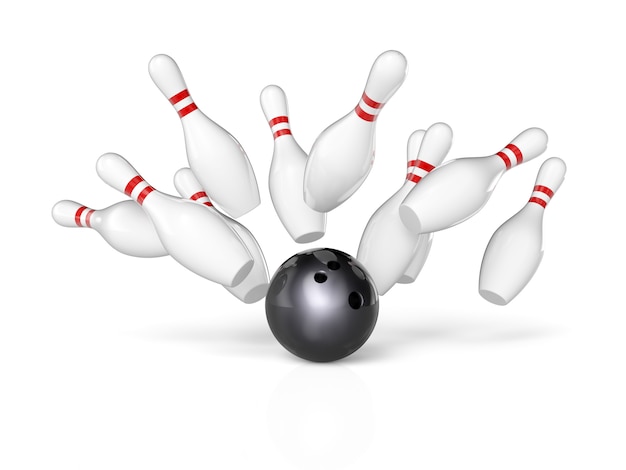 Concetto di bowling