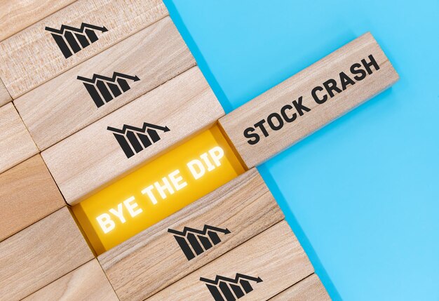 The concept of By the DIP when stocks crash