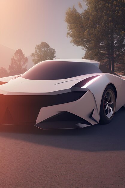 concept car sport 3d