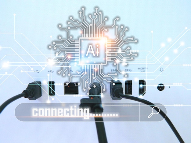 The concept of connecting things with artificial intelligence