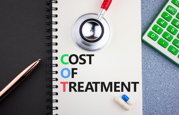 COST OF TREATMENT の考え方 薬の診療費、治療費、医療費の計算の考え方