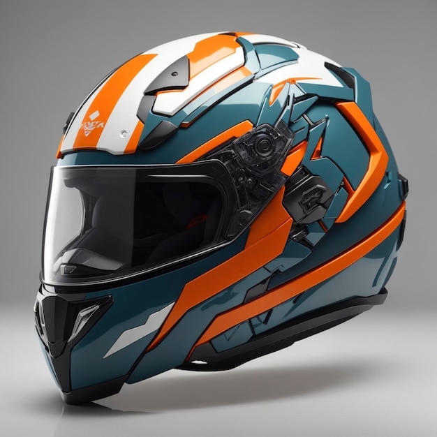 Concept design motorbike helmet