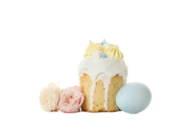Concept of Easter spring holy holiday concept isolated on white background