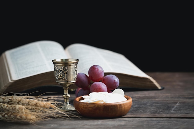 Concept of Eucharist or holy communion of Christianity Eucharist is sacrament instituted by Jesus