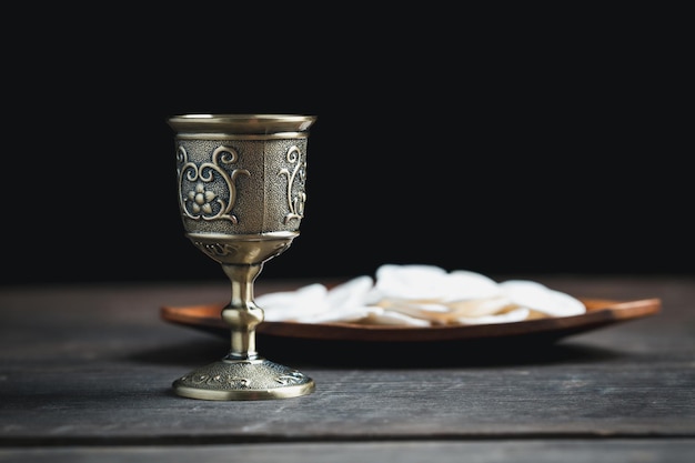 Concept of Eucharist or holy communion of Christianity Eucharist is sacrament instituted by Jesus