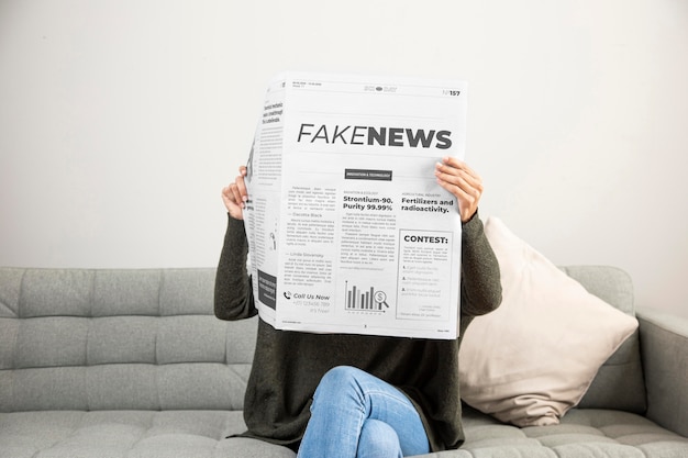 Photo concept of fake news