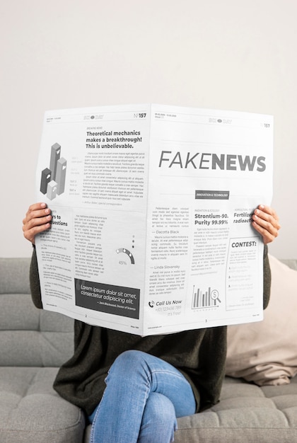 Photo concept of fake news