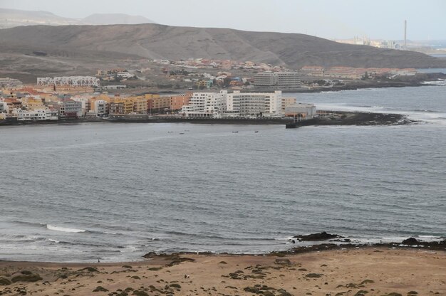 Concept Image Of Seascape In Tenerife Canary Island Spain