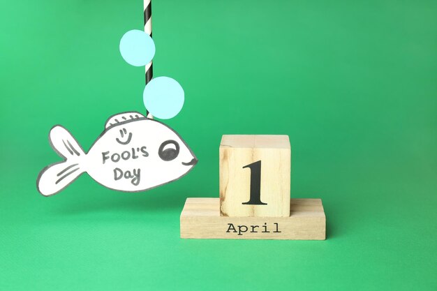 Photo concept of international 1st april fools day