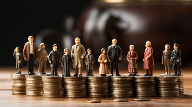 Photo concept_of_retirement_planning_miniature_people_old