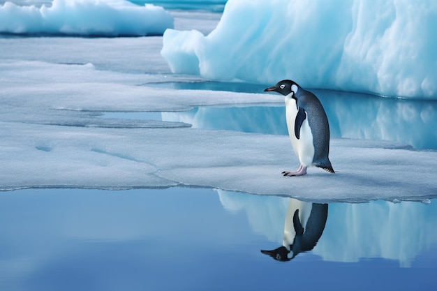 The concept of penguin homelessness due to climate change