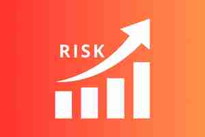 Photo concept of risk risk in life and business