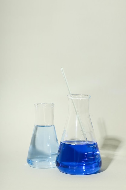 Concept of science and research with laboratory accessories