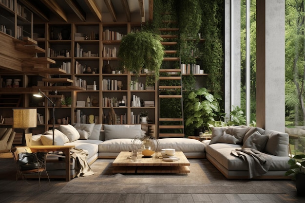 Concept of sustainability in the interior design industry