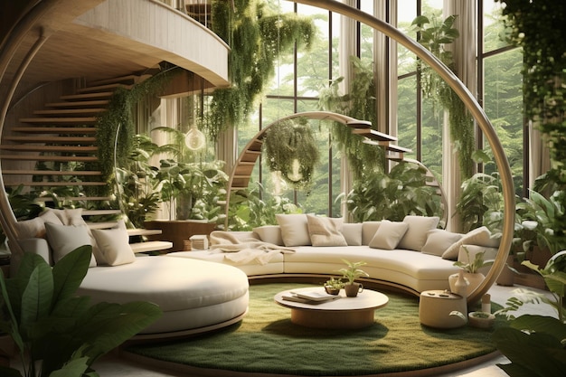 Concept of sustainability in the interior design industry