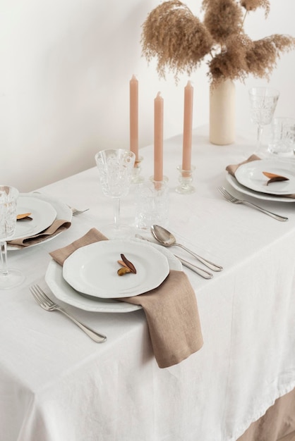 Concept of table decoration