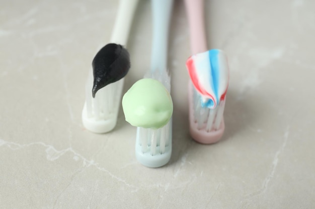 Concept of tooth or oral care close up