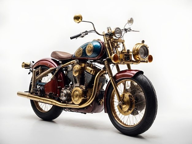 Concept van de Steampunk Bike